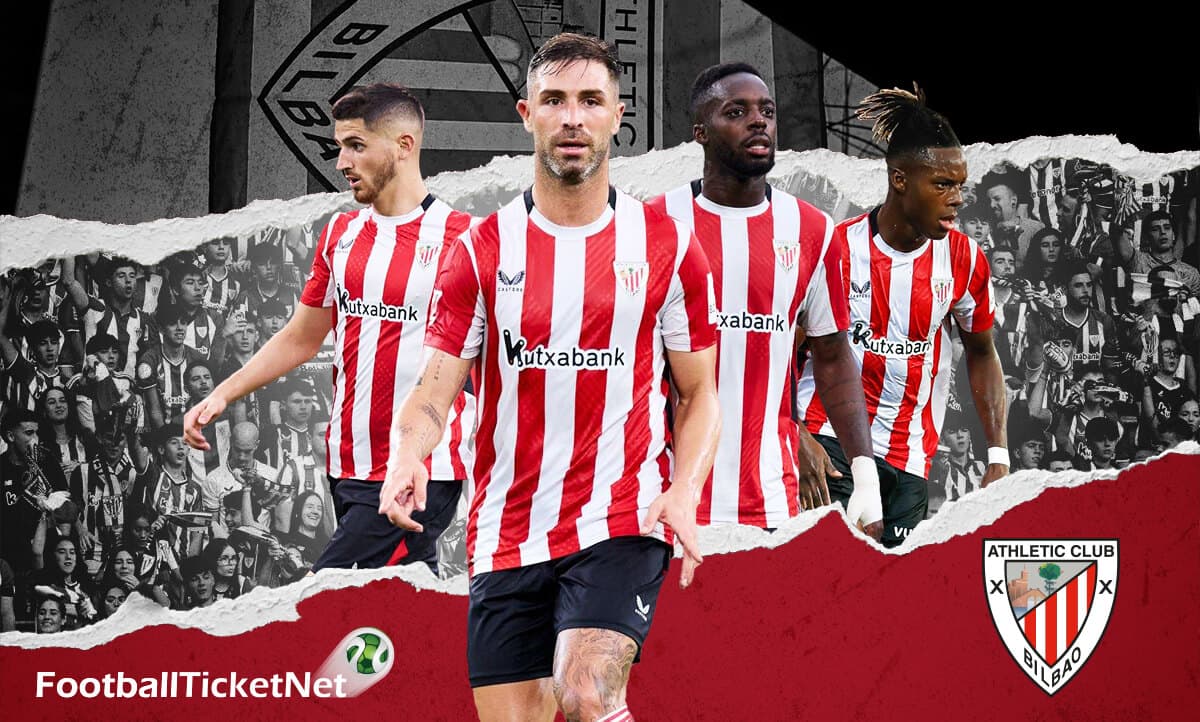 Atmosfera di una partita di calcio di Athletic Bilbao