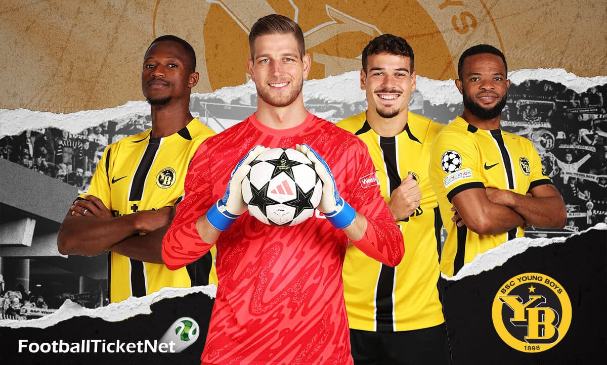 Ambiente en un partido de fútbol de Young Boys