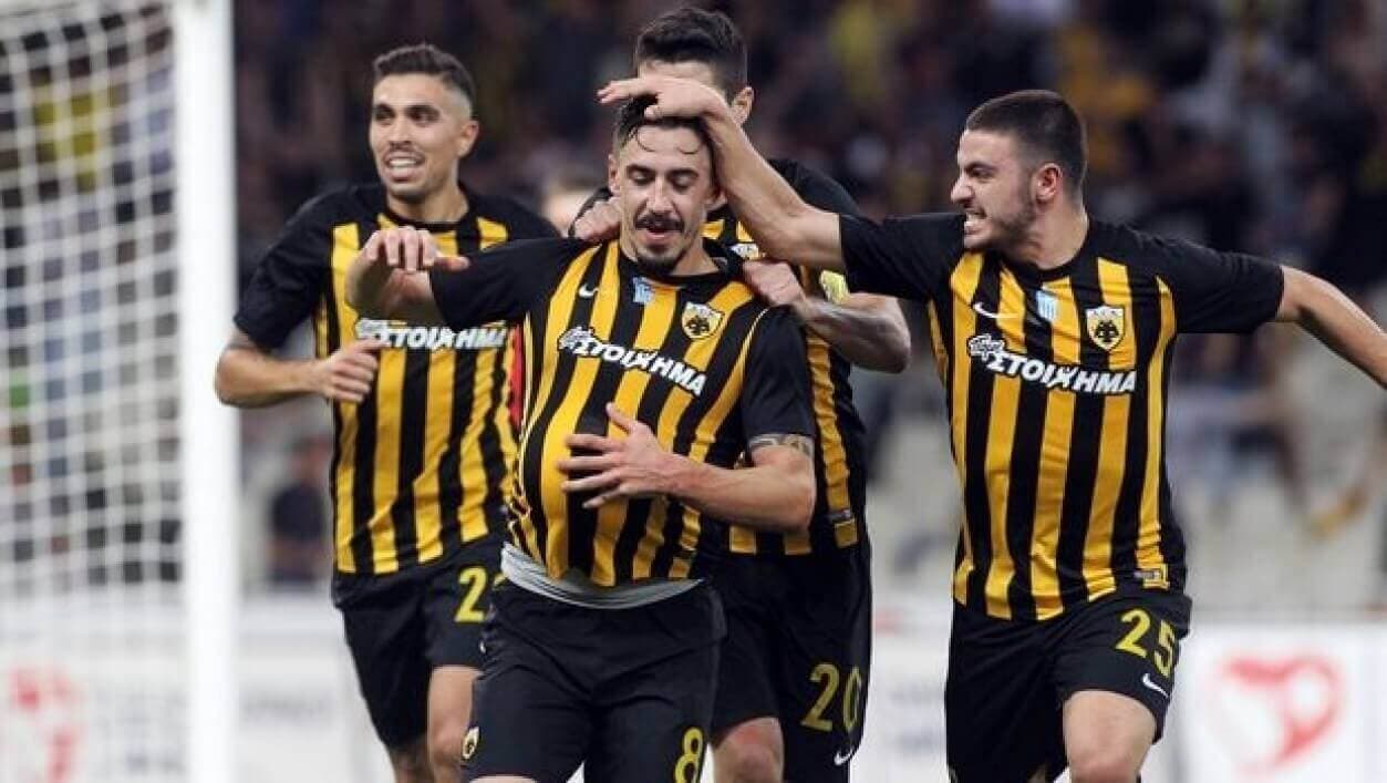 AEK Athens football match atmosphere