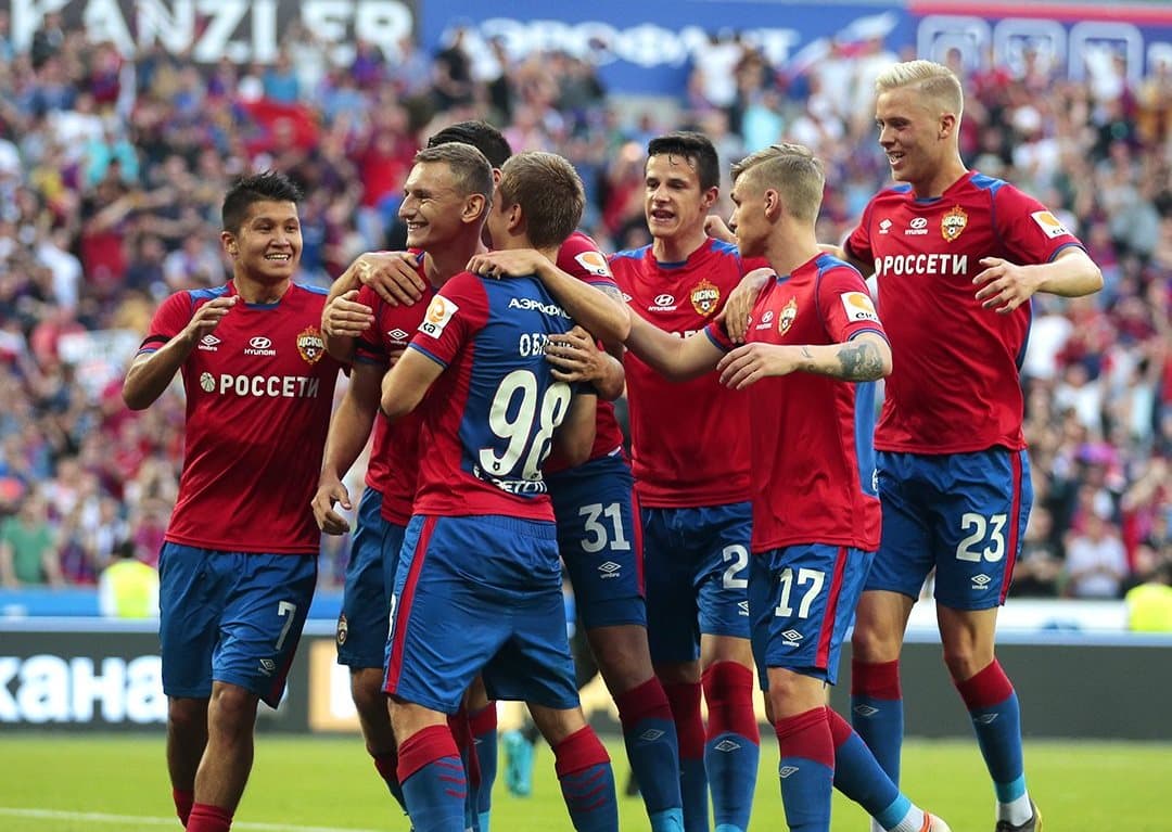 CSKA Moscow football match atmosphere