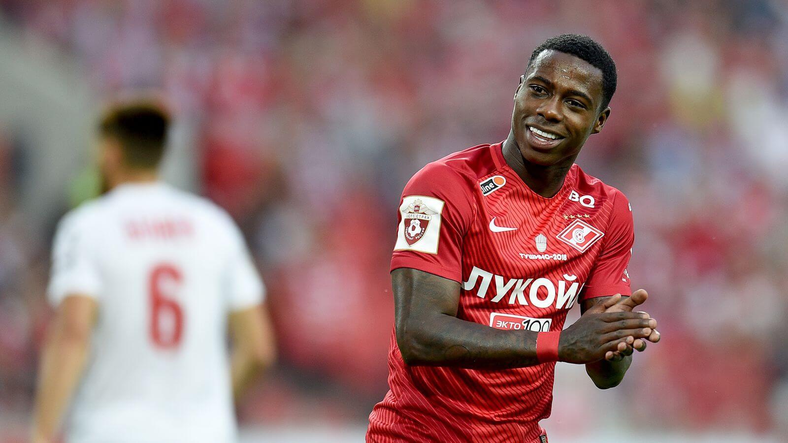 Spartak Moscow football match atmosphere