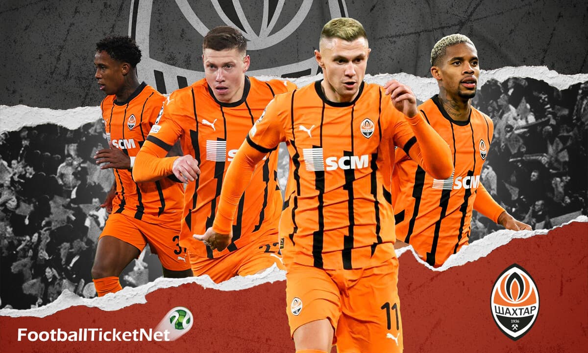 Sfeer bij een voetbalwedstrijd van Shakhtar Donetsk