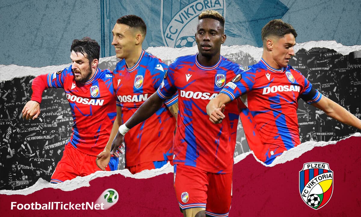 Ambiente en un partido de fútbol de FC Viktoria Plzeň