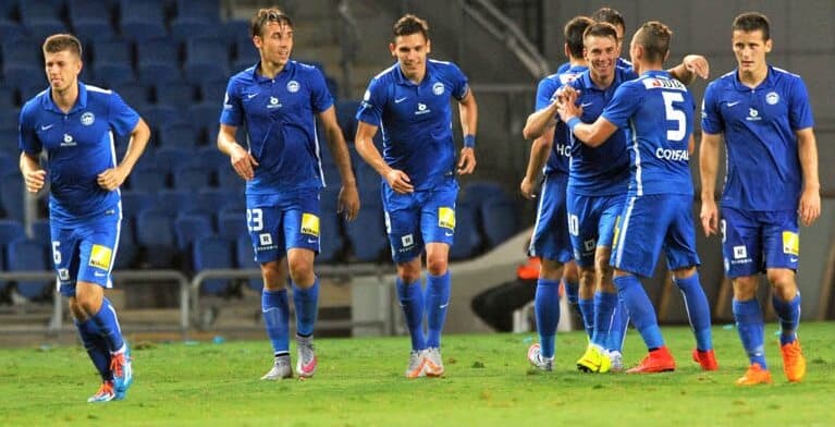 FC Slovan Liberec football match atmosphere