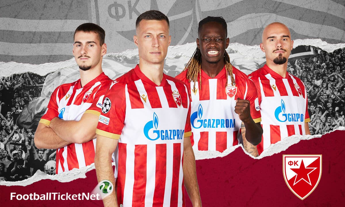 FK Crvena Zvezda football match atmosphere