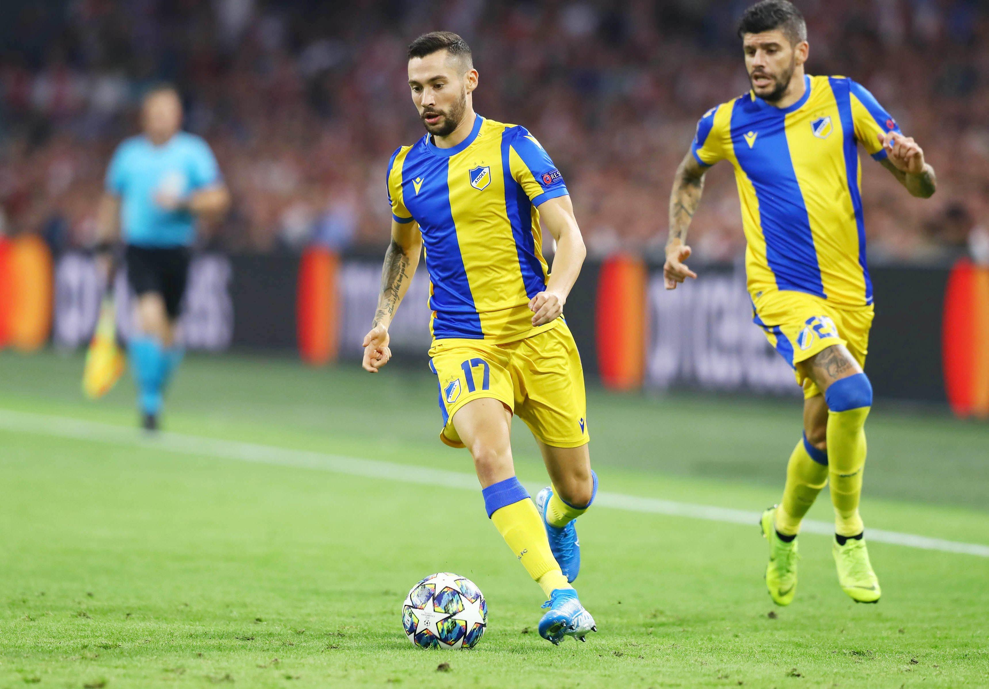 APOEL FC football match atmosphere