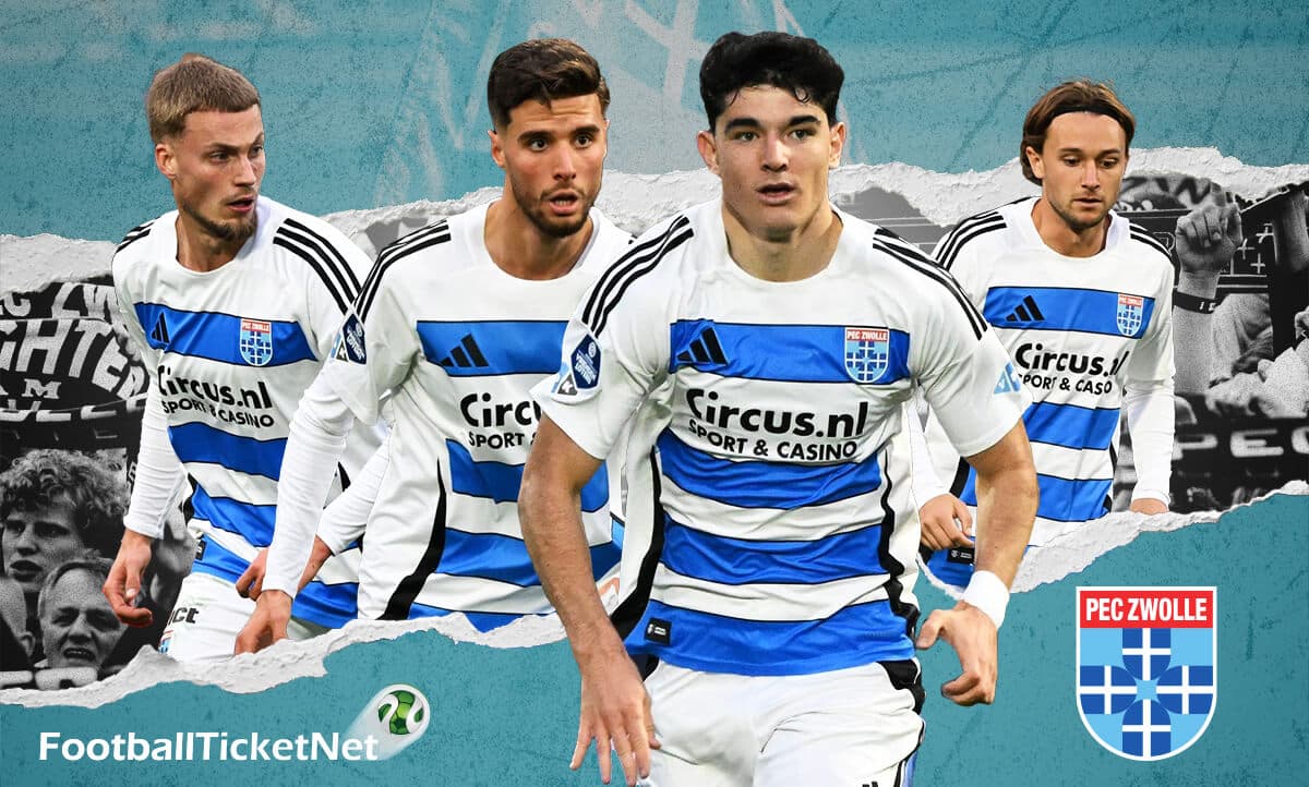 Sfeer bij een voetbalwedstrijd van PEC Zwolle