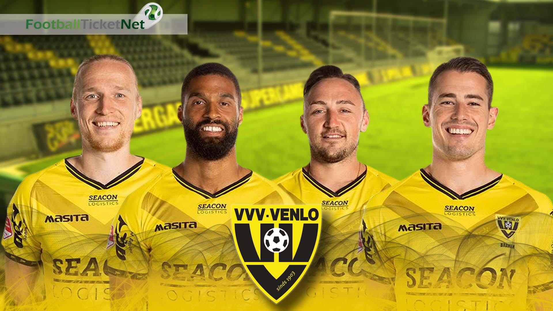 Stimmung beim Fußballspiel von VVV Venlo