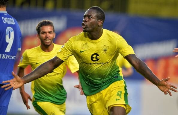 Anzhi Makhachkala football match atmosphere