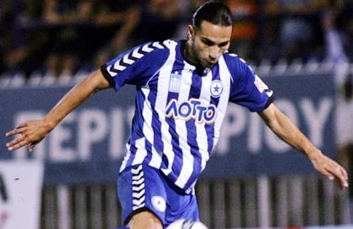 Stemning til en Atromitos Athens-fodboldkamp