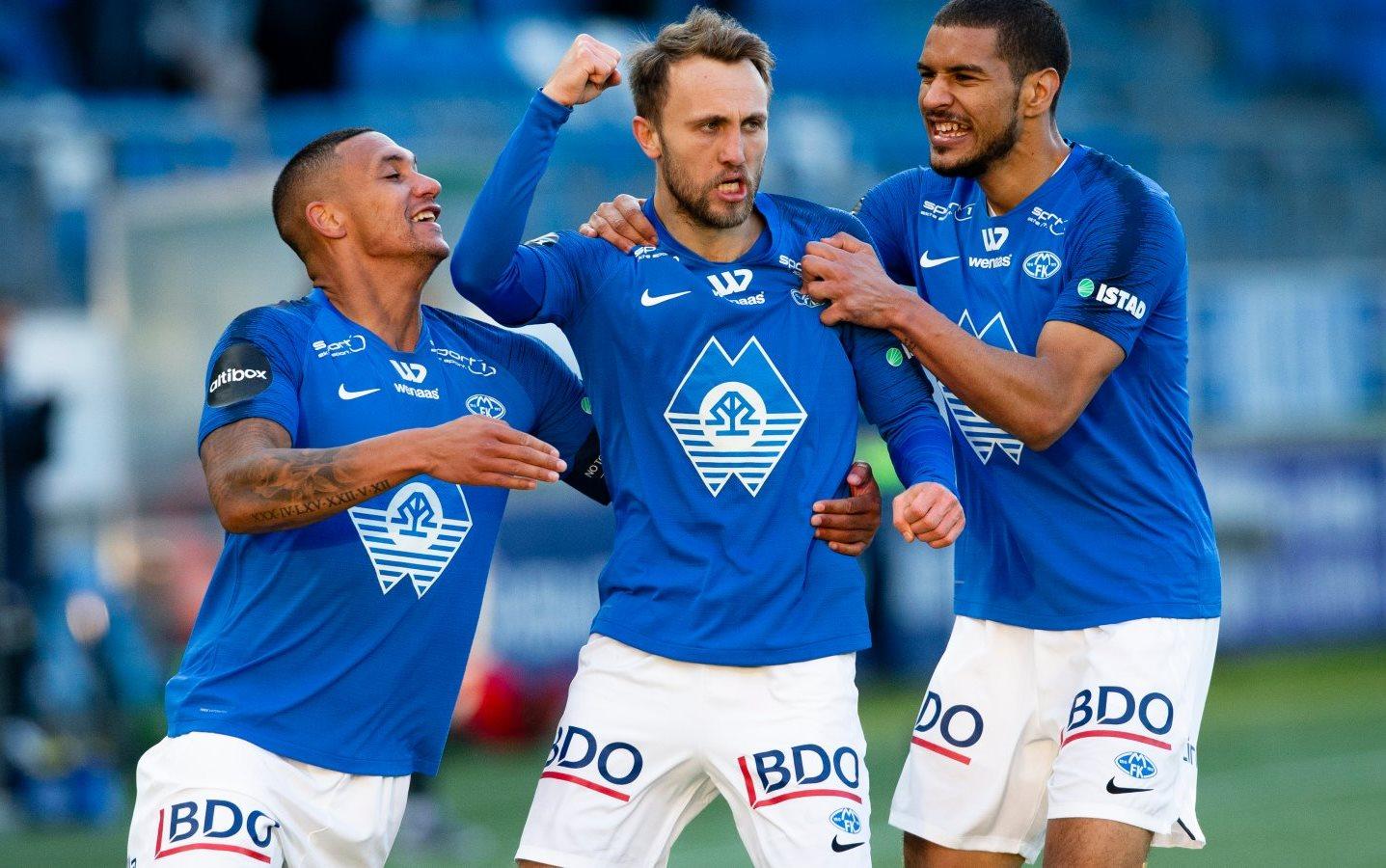 Molde football match atmosphere