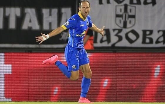 FC BATE Borisov football match atmosphere