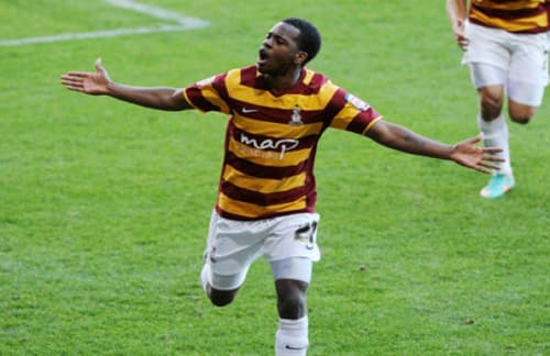Bradford City football match atmosphere