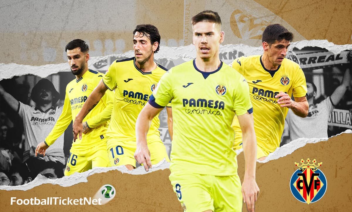 Atmosfera di una partita di calcio di Villarreal CF