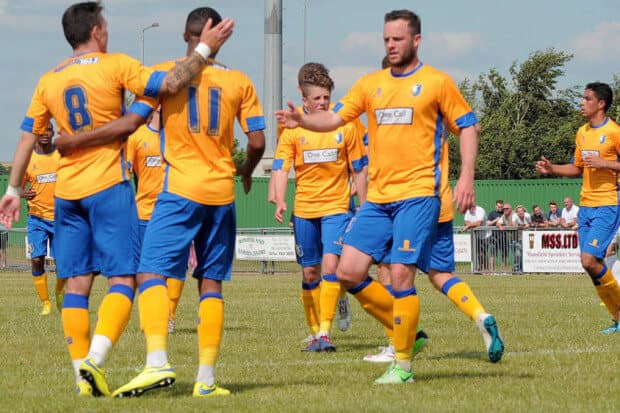 Mansfield Town football match atmosphere