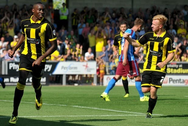 Burton Albion football match atmosphere