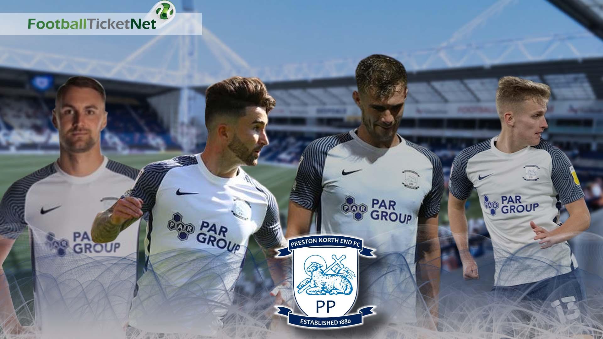 Stemning til en Preston North End-fodboldkamp