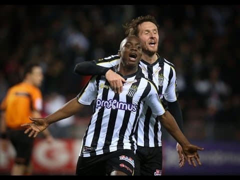 Charleroi football match atmosphere