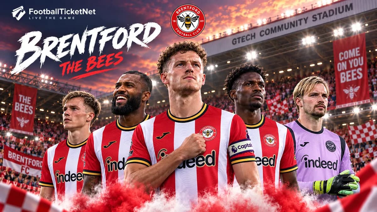 Stemning til en Brentford-fodboldkamp