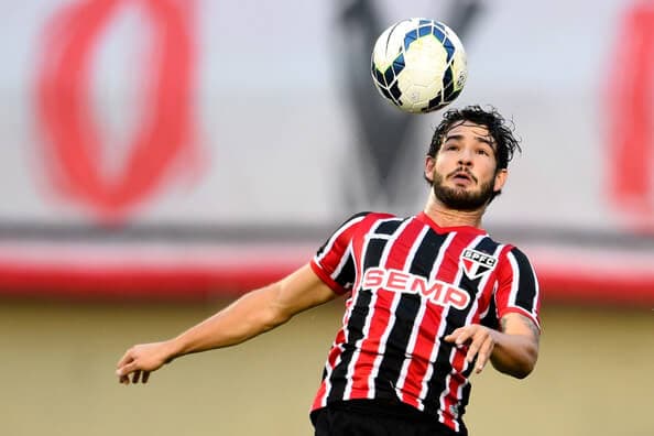 Atmosfera di una partita di calcio di São Paulo FC