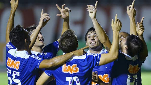 Cruzeiro football match atmosphere