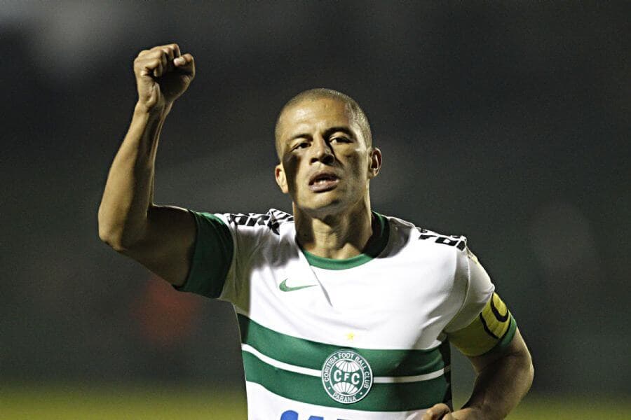Coritiba football match atmosphere