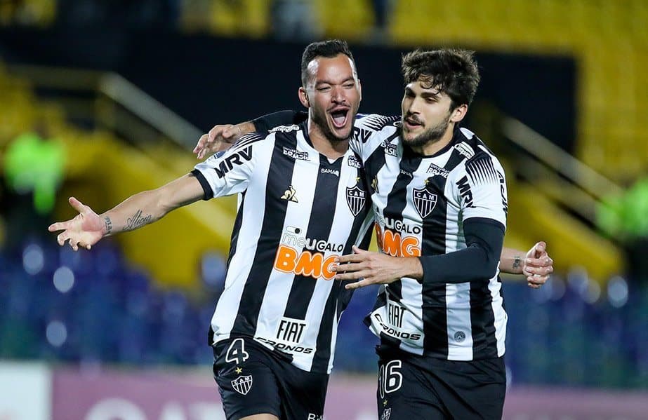 Stemning til en Atlético Mineiro-fodboldkamp