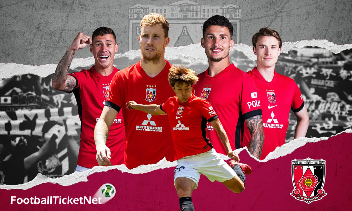 Stimmung beim Fußballspiel von Urawa Reds