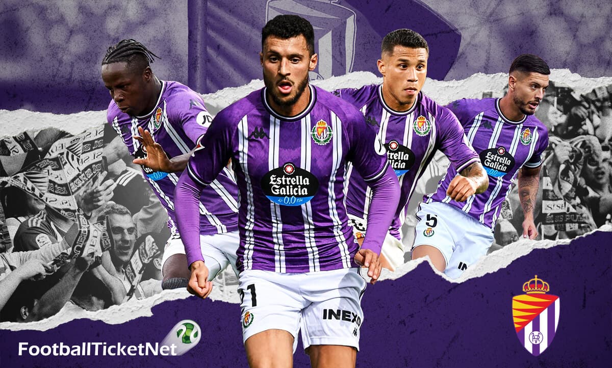 Sfeer bij een voetbalwedstrijd van Real Valladolid