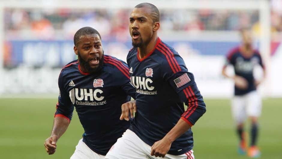 Stemning til en New England Revolution-fodboldkamp