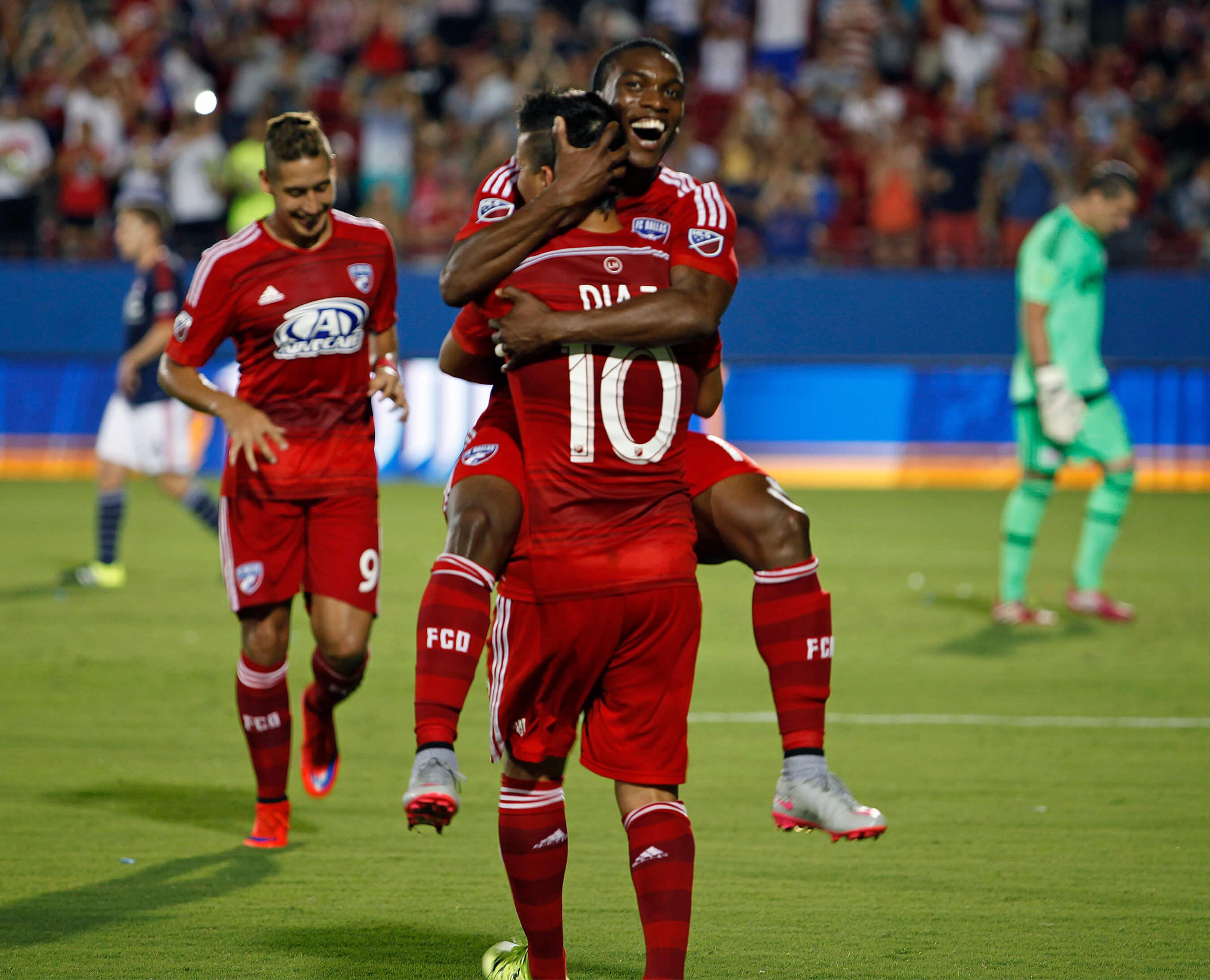 Stemning til en FC Dallas-fodboldkamp