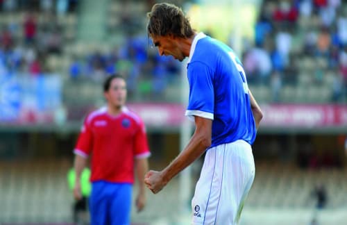 Xerez football match atmosphere