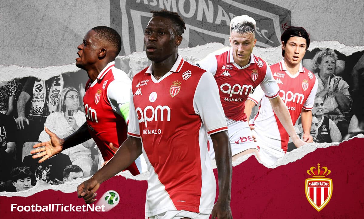 Stemning til en AS Monaco-fodboldkamp
