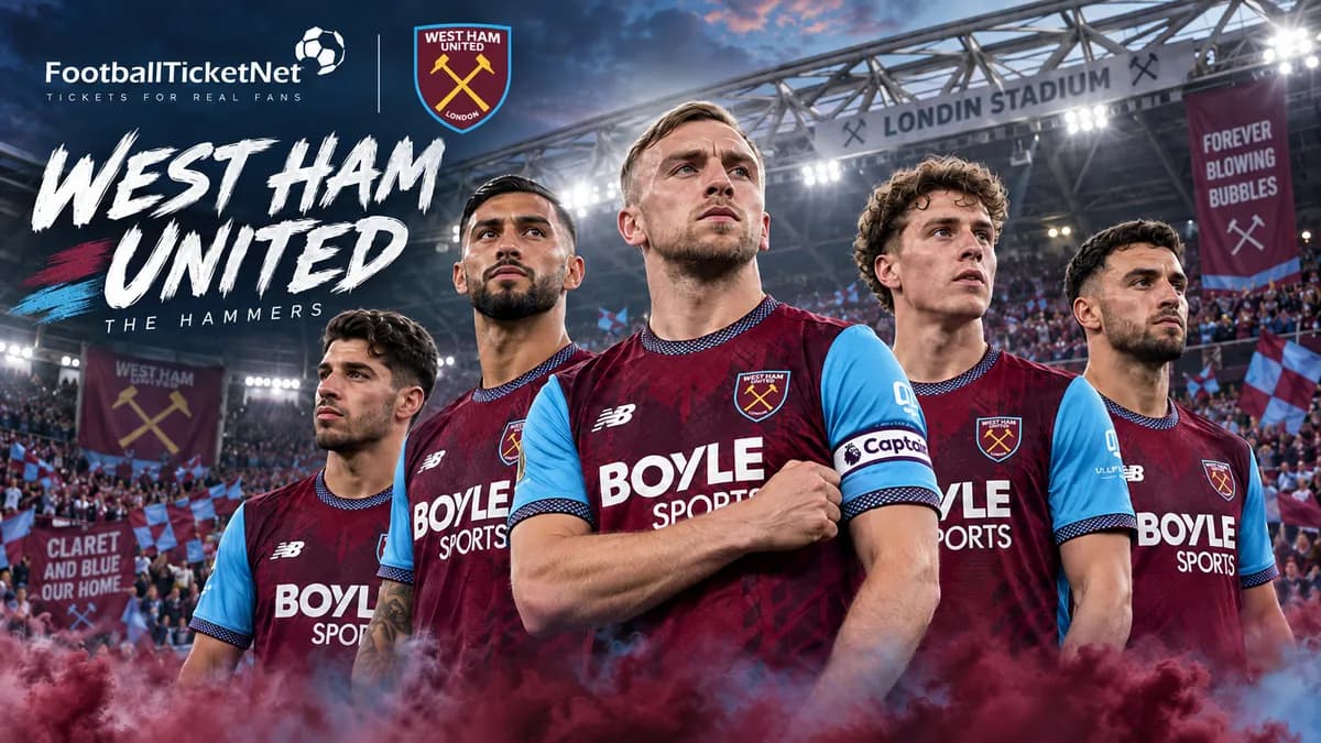 West Ham United football match atmosphere