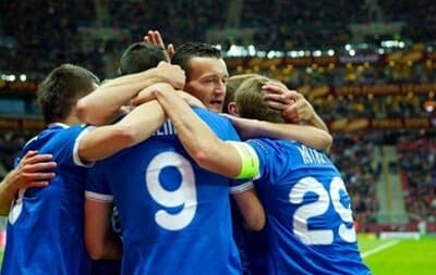 FC Dnipro Dnipropetrovsk football match atmosphere