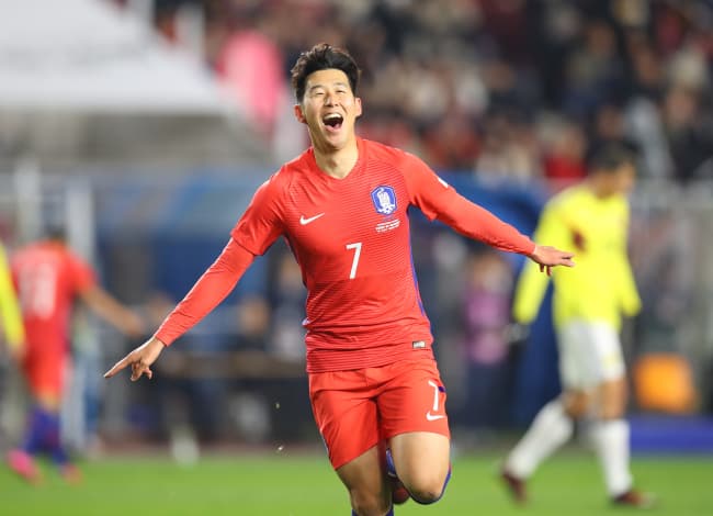 South Korea football match atmosphere