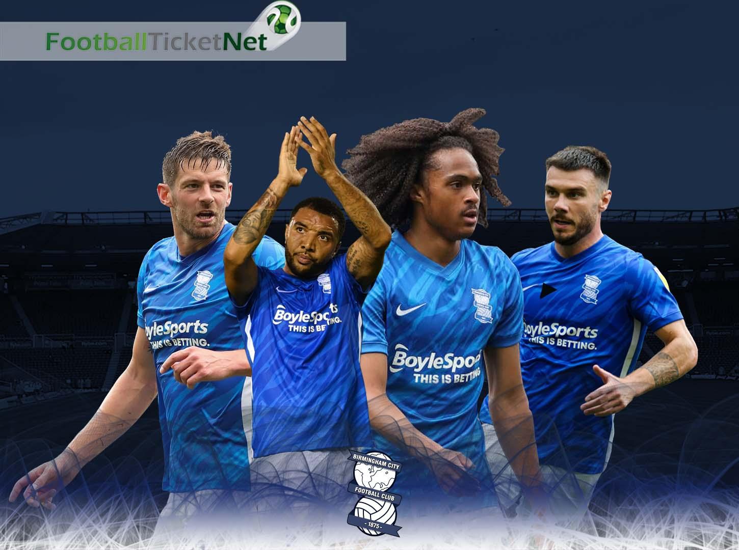 Sfeer bij een voetbalwedstrijd van Birmingham City