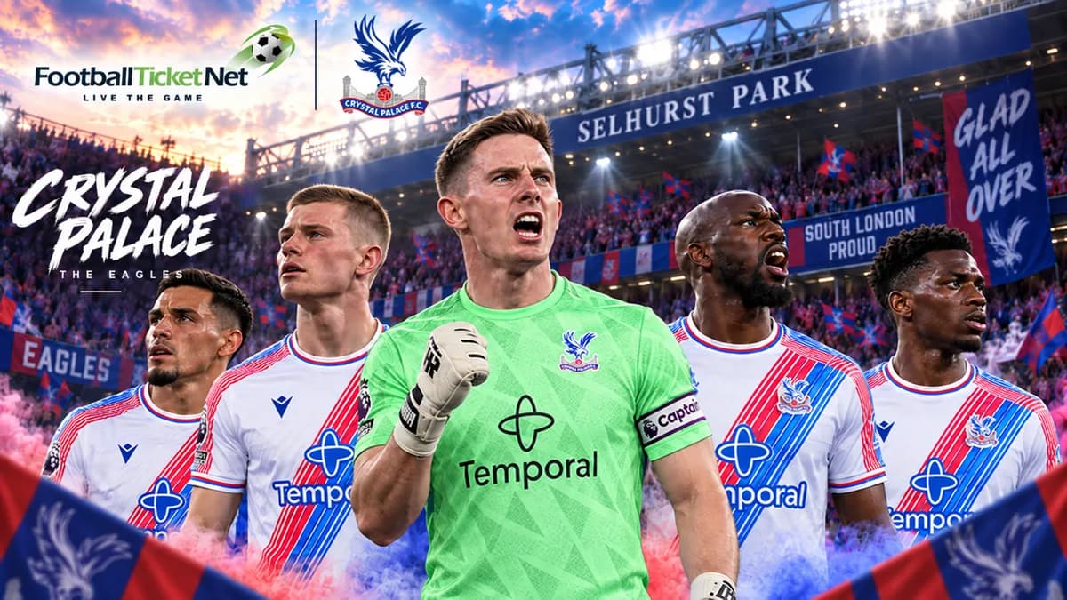 Ambiance d’un match de Crystal Palace