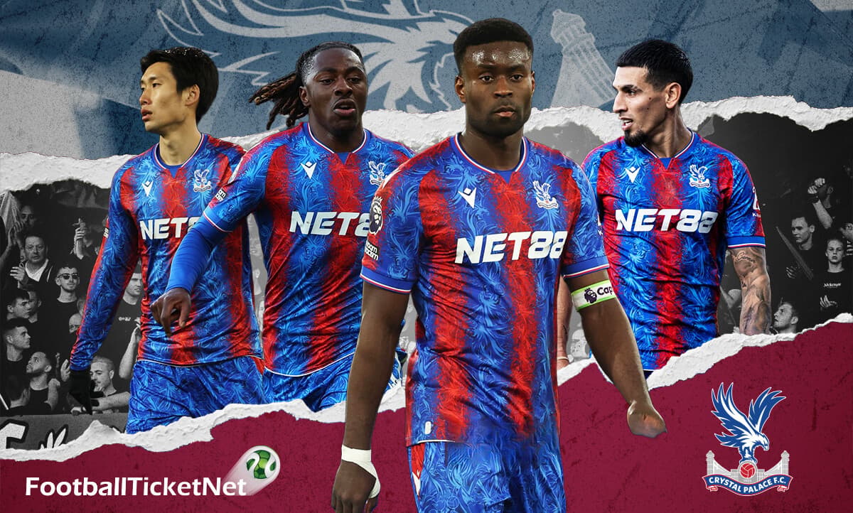 Ambiente en un partido de fútbol de Crystal Palace