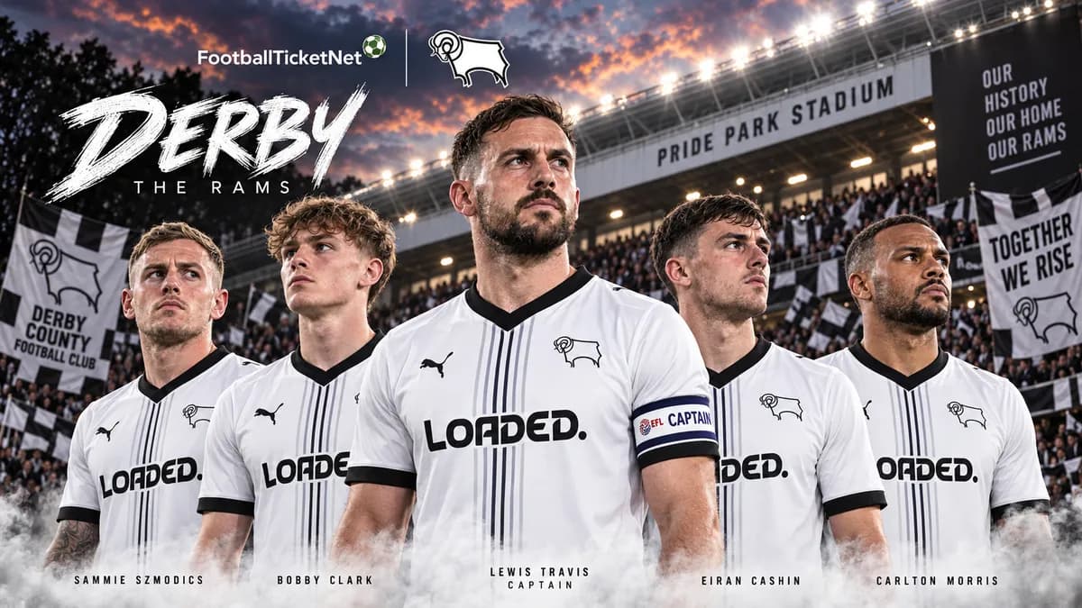 Derby County football match atmosphere