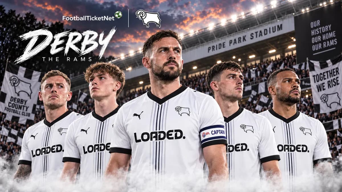 Stemning til en Derby County-fodboldkamp