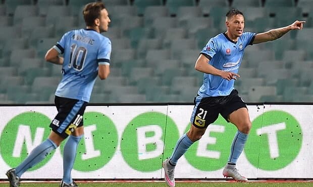 Sydney FC football match atmosphere