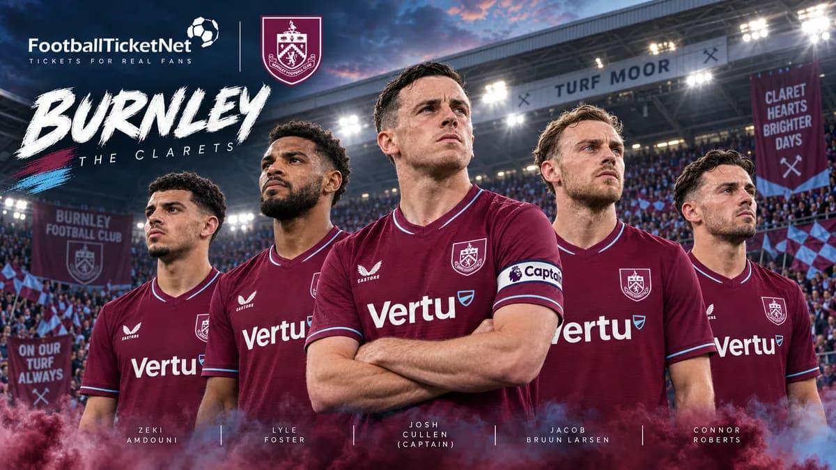 Burnley football match atmosphere