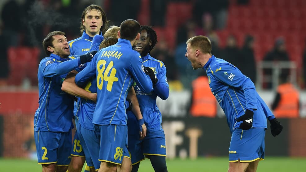 Stemning til en Rostov-fodboldkamp
