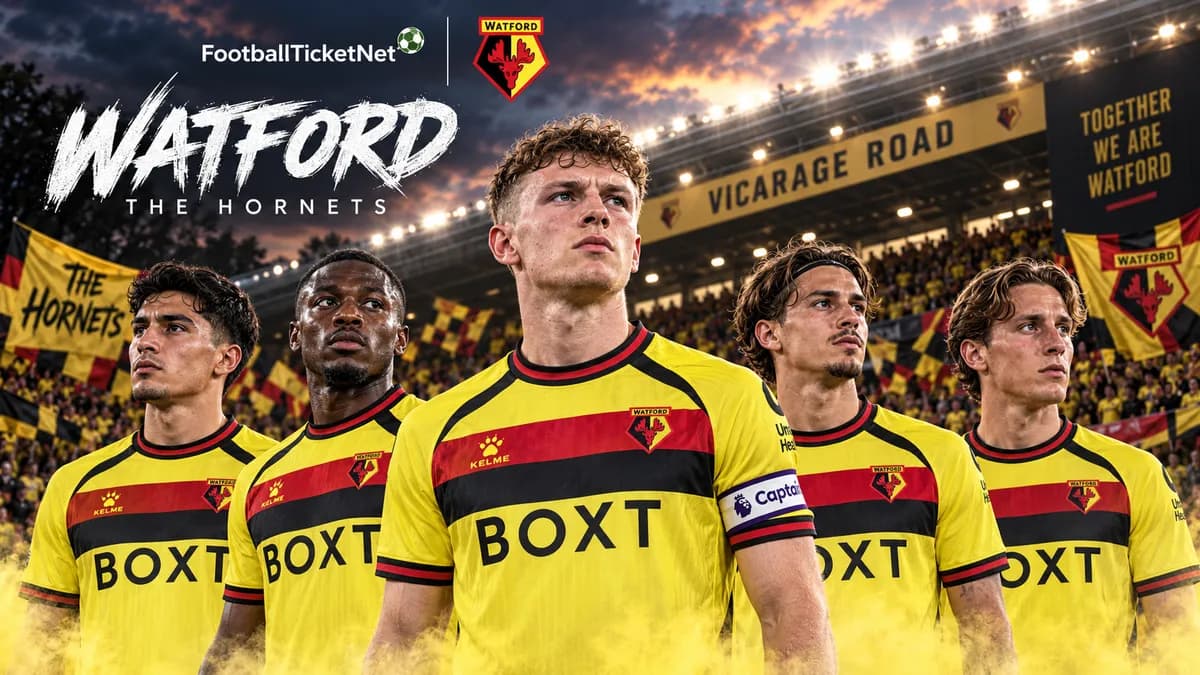 Watford football match atmosphere