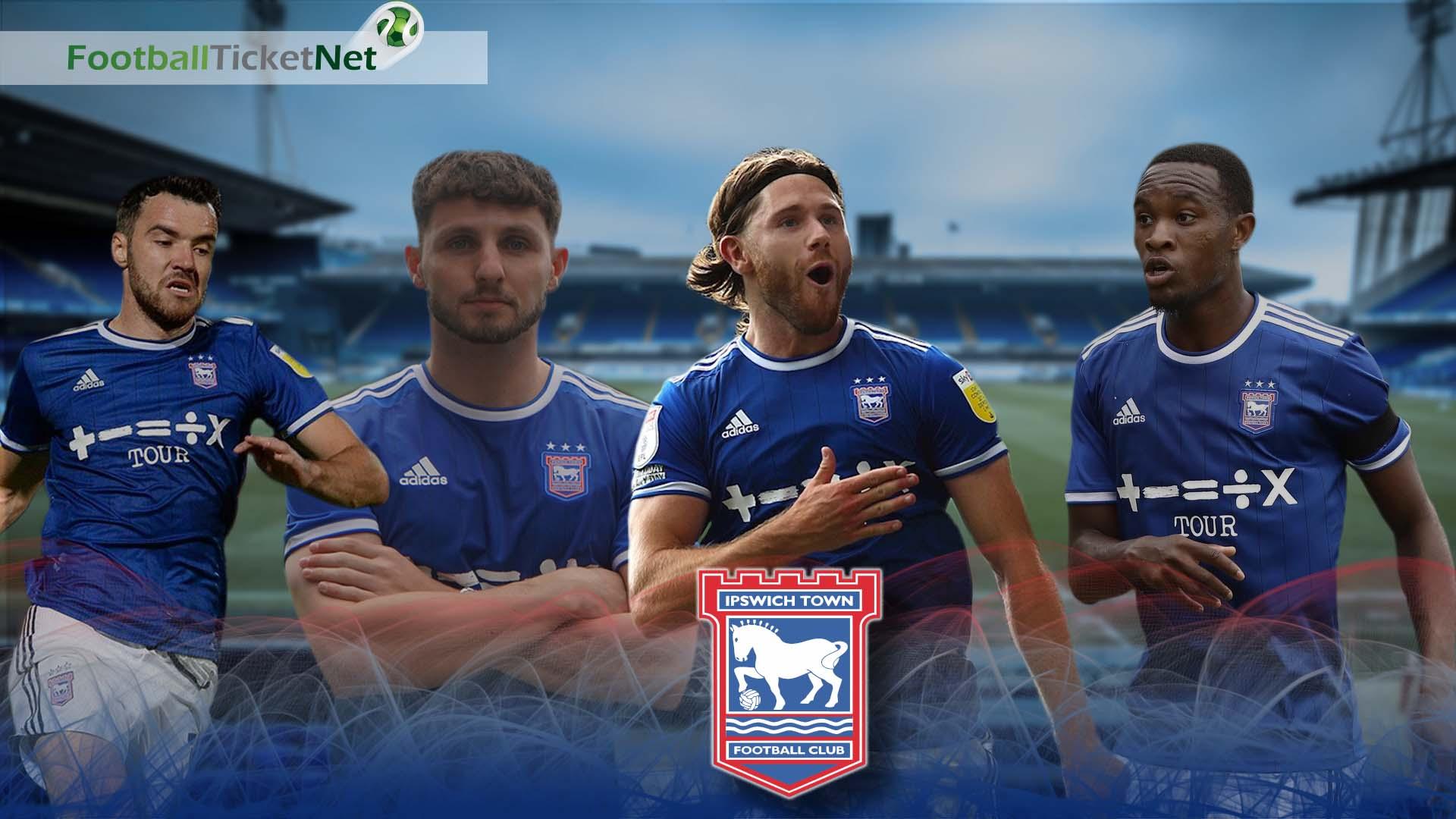 Sfeer bij een voetbalwedstrijd van Ipswich Town