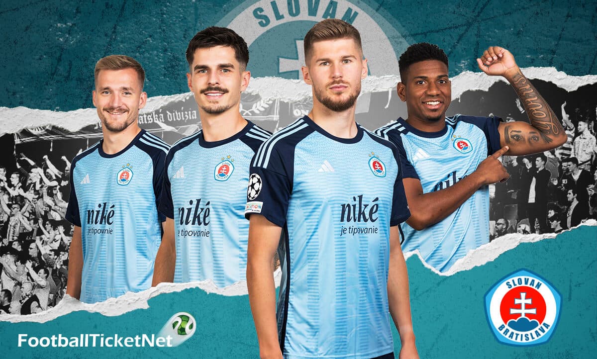SK Slovan Bratislava – jalkapallo-ottelun tunnelma