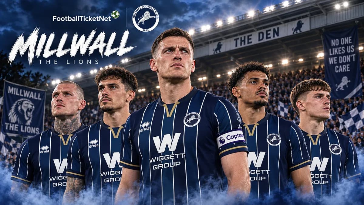 Millwall football match atmosphere