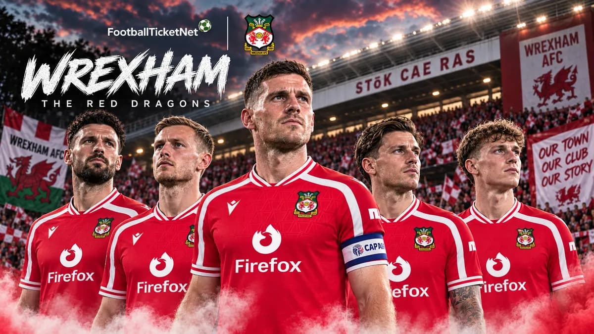 Wrexham football match atmosphere