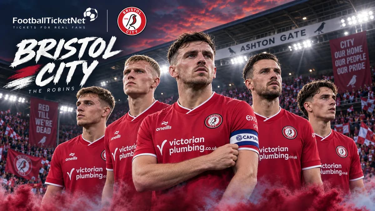Bristol City football match atmosphere